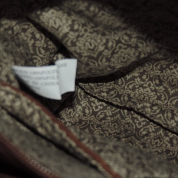 JOY SUSAN Red 2 in 1 Burgundy Red & Brown Vegan Hobo Bag plus Crossbody Purse - Picture 12 of 13